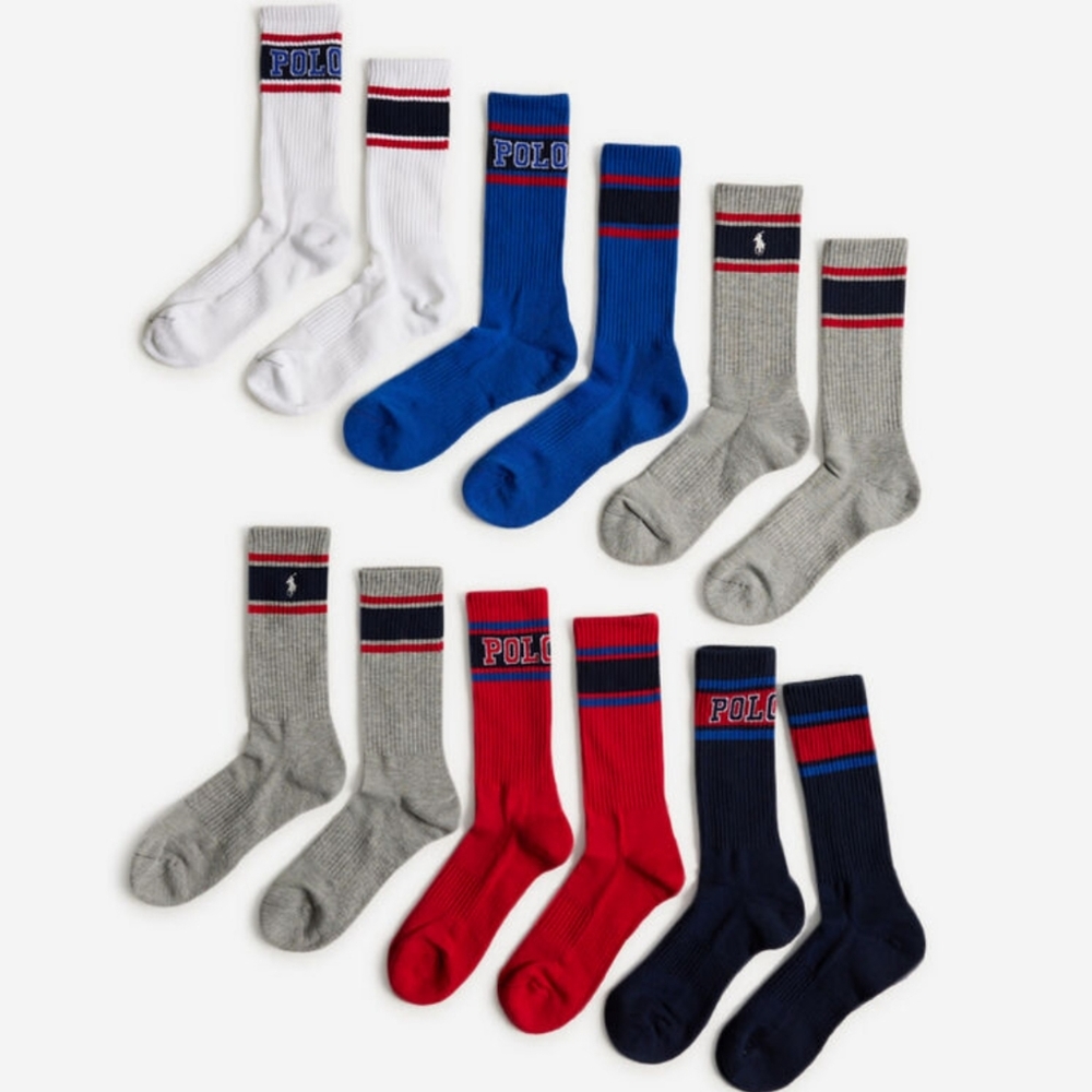 Polo Ralph Lauren Mens Crew Socks - Picture 2 of 4